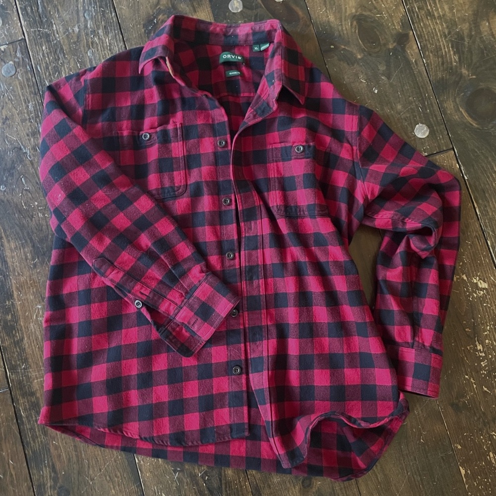 Orvis Perfect Flannel shirt. Men’s XL.